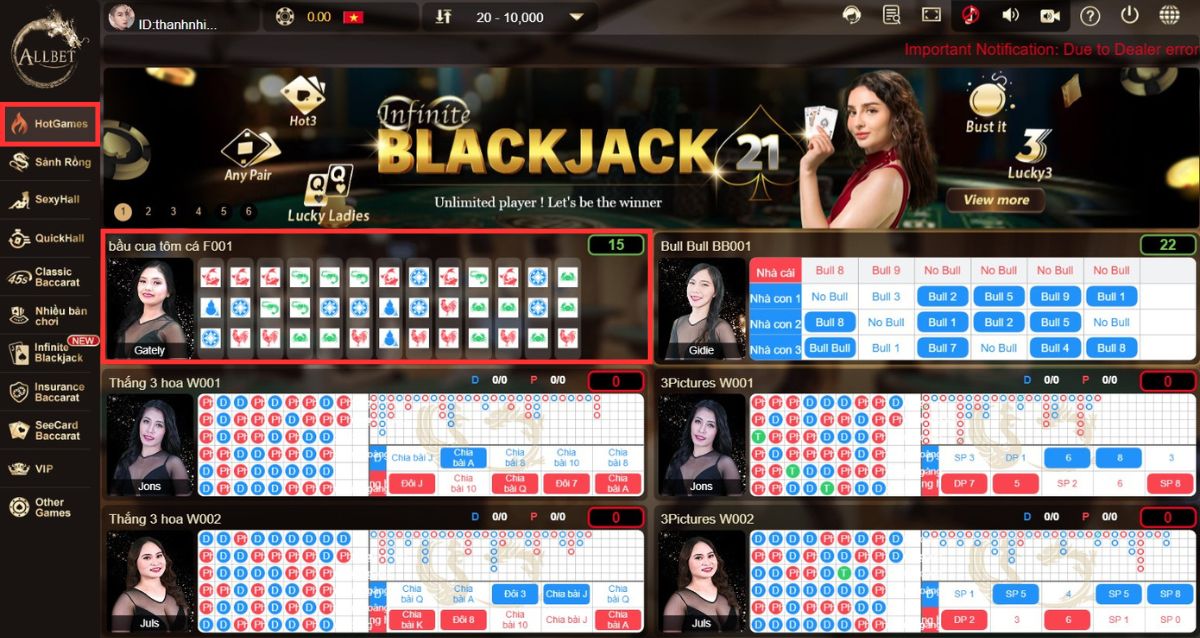 chọn vào tựa game bầu cua tôm cá fb88