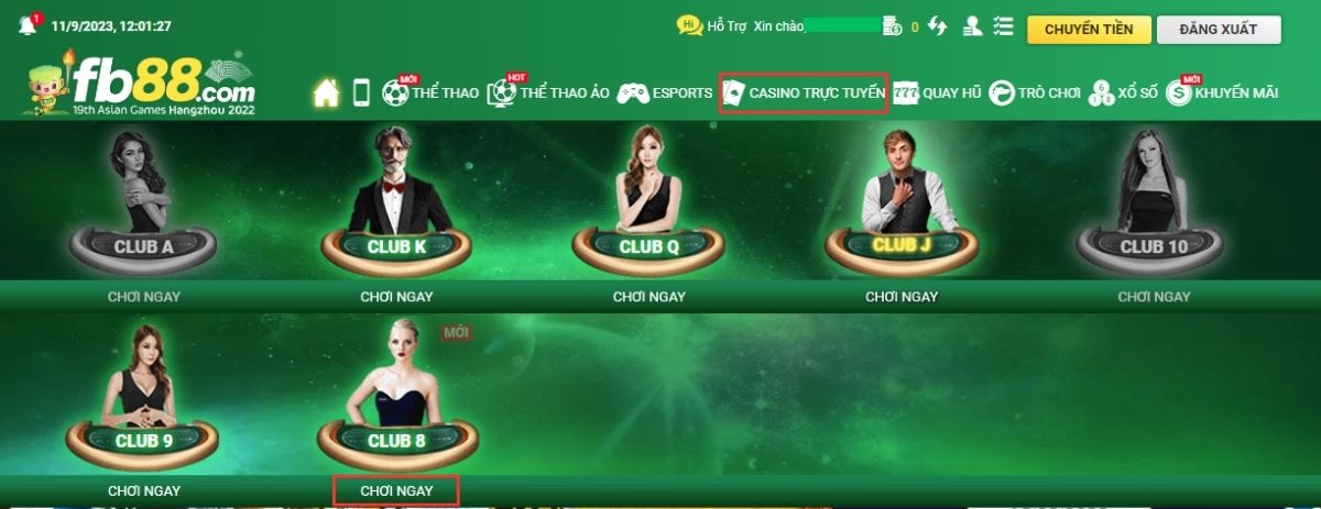 crazy time fb88 - hướng dẫn chơi thời gian sôi động fb88 chi tiết 2 đi đến sảnh club 8 casino