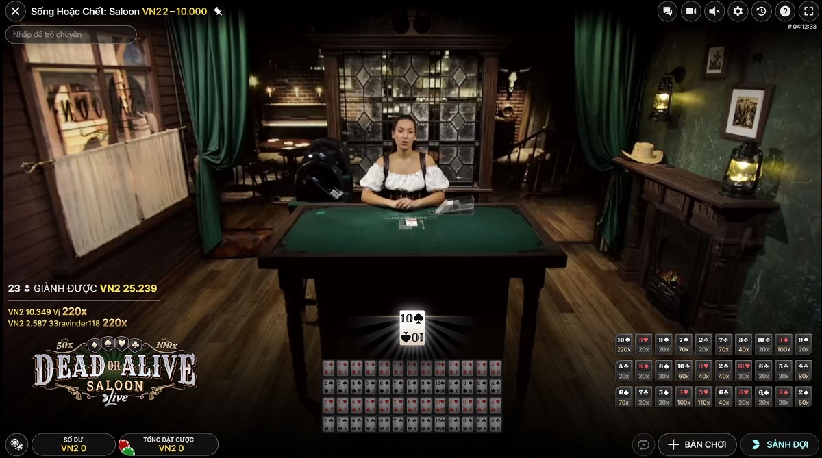 dead or alive: saloon fb88 - trải nghiệm trò chơi casino thú vị tại fb88 3 giao diện chơi dead or alive: saloon fb88