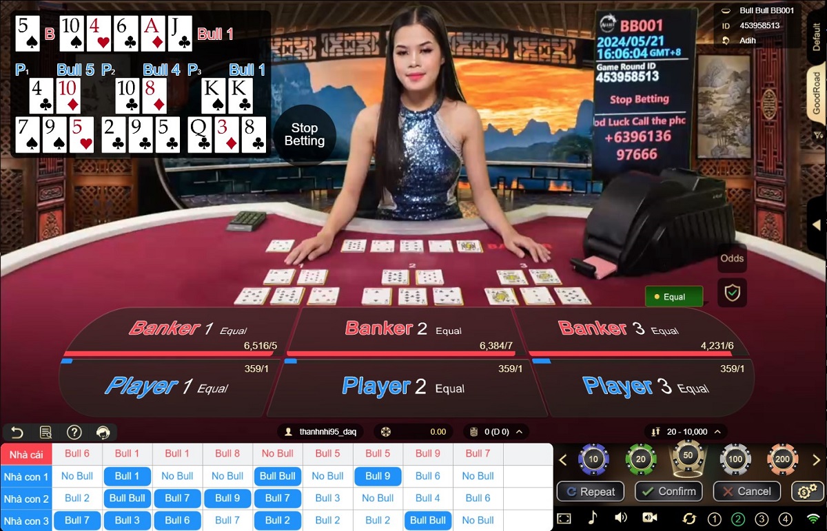 đặt cược và bắt đầu chơi bull bull fb88