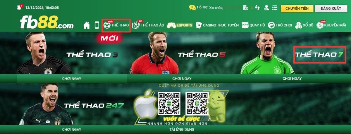 chọn sảnh thể thao chơi cá cược tài chính fb88